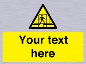 Custom Scaffold Incomplete Sign